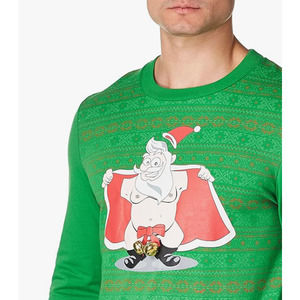 Alex Stevens Men's Jingle Balls Santa Ugly Christmas Sweater - NEW - Size Medium
